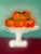 Contemporary Quince Persimmone Fruit Bowls No.1 Contemporary Still Life For Sale - Image 3 of 5