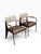 Jean Prouvé Pair of Vintage Art Deco Jean Prouvé Direction Armchairs W Shagreen Seats For Sale - Image 4 of 4