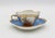 Art Nouveau Circa 1888-1916 Richard Klemm, Dresden Quatrefoil Demitasse Cup & Saucer For Sale - Image 3 of 11