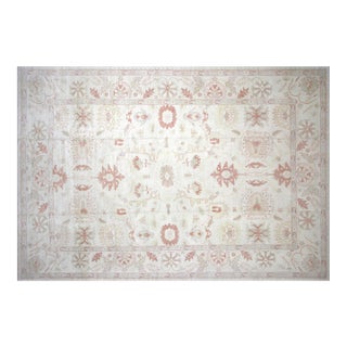 1960s Turkish Oushak Rug For Sale