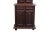 This rare 19th-century Italian walnut buffet de corps features a classic raised panel door style in a rich brown color....