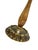 Vintage French Art Nouveau Brass and Wood Desk Lamp, 1920s For Sale - Image 11 of 15