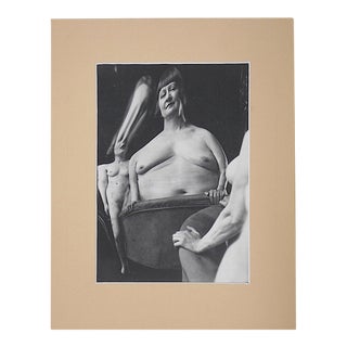 Vintage Mid Century Modernist Photography-Surreal Female Nude By Andre Kertesz For Sale