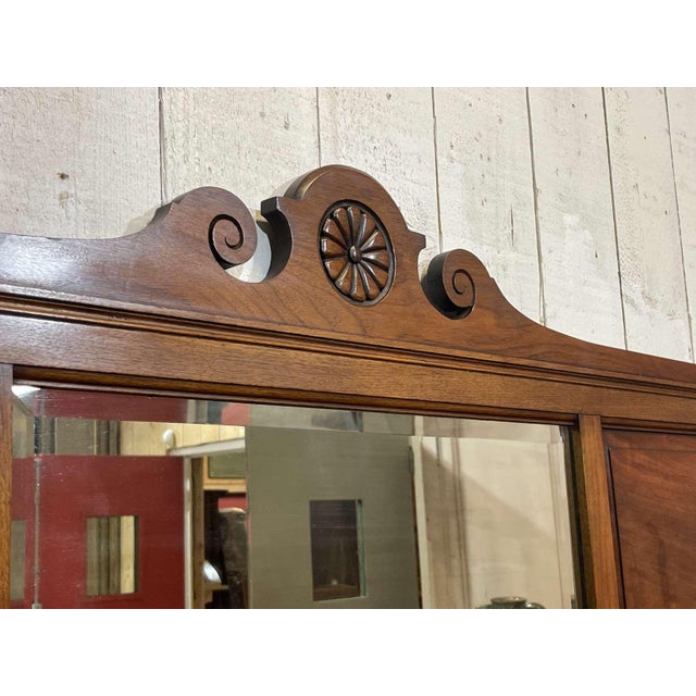 Wood Early 20th Century English Walnut Shelf For Sale - Image 7 of 11