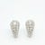 Beautiful white diamond earrings with 1.33 ct. good quality white diamond rounds. Handmade in 14k white gold. Ornate and...