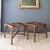 Pair of McGuire Style Chinoiserie Bamboo Stools or Ottomans With Tufted Cushions. For Sale - Image 14 of 18