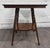 Early 20th Century Antique Victorian Solid Mahogany Plank Top Side Table Lamp Table For Sale - Image 5 of 10
