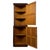 Edwardian English Oak Corner Cabinet, 1910 For Sale - Image 3 of 6