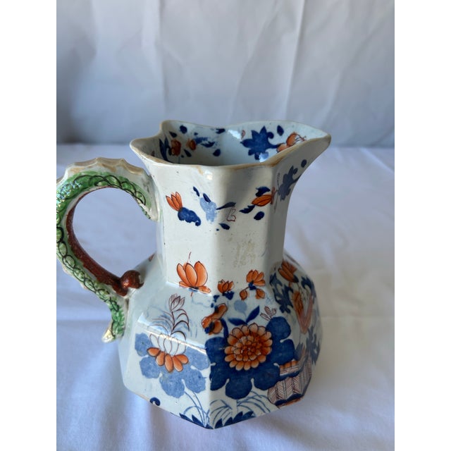Late 19th Century Set of Six Mason’s Ironstone Graduated Jugs in Imari Palette, 19th Century For Sale - Image 5 of 17