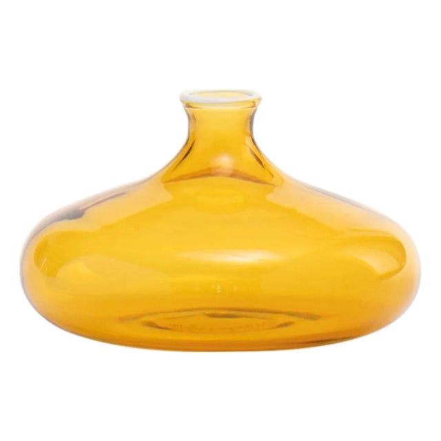 Un Fiore Vase 19 - Golden Yellow For Sale