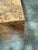 1970s Faux Burl Laminate Cube Coffee Table For Sale - Image 5 of 9