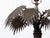 Pair of French 1920s Bronze Palm Tree Table Lamps on Octagonal Bases, USA Wired For Sale - Image 10 of 11