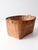 Vintage Woven Rattan Basket With Handles For Sale - Image 9 of 13