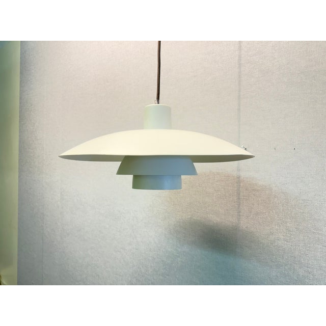 Mid-Century Modern Danish PH 4/3 Hanging Lamp by Poul Henningsen for Louis Poulsen, 1950s For Sale - Image 3 of 18
