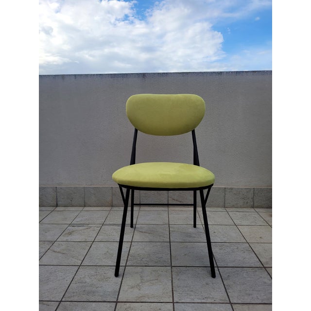 Vintage Metal Chairs from Amma Turin, Italy, 1960s, Set of 4 For Sale - Image 12 of 18