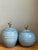 Vintage Blue Glazed Ceramic Table Lamps - Set of 2 For Sale - Image 18 of 18