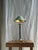 Vintage Green and Gold Table Lamp, 1980s For Sale - Image 9 of 14