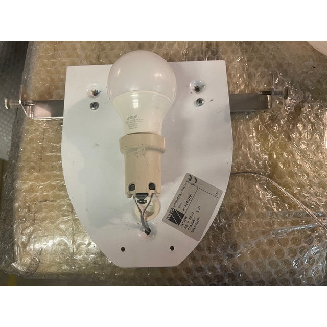 1980s Large Murano Glass Sconces by Zonca, Italy, 1980s, Set of 2 For Sale - Image 5 of 10