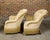 Pair of French 1920s Fauteuils Crapaud with Cream Upholstery, on Casters For Sale In Atlanta - Image 6 of 12