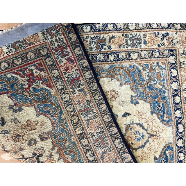 Traditional Antique Persian Hajji Jalili Tabriz Rug, 2'0" × 3'0" For Sale - Image 3 of 6