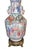 A striking late-19th-century Chinese Canton famille rose porcelain vase, later mounted as a substantial table lamp with...