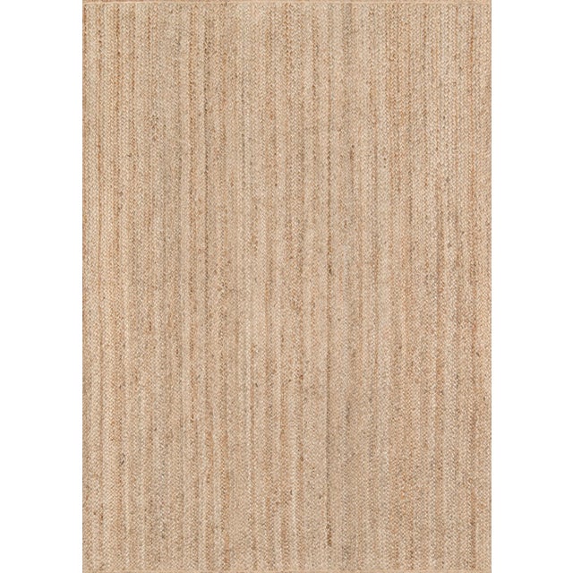 Textile Erin Gates by Momeni Westshore Waltham Brown Natural Jute Area Rug - 9′6″ × 13′6″ For Sale - Image 7 of 7