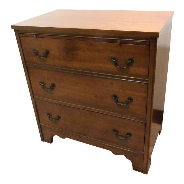 American Permacraft Bachelor S Chest With Pull Out Shelf Chairish