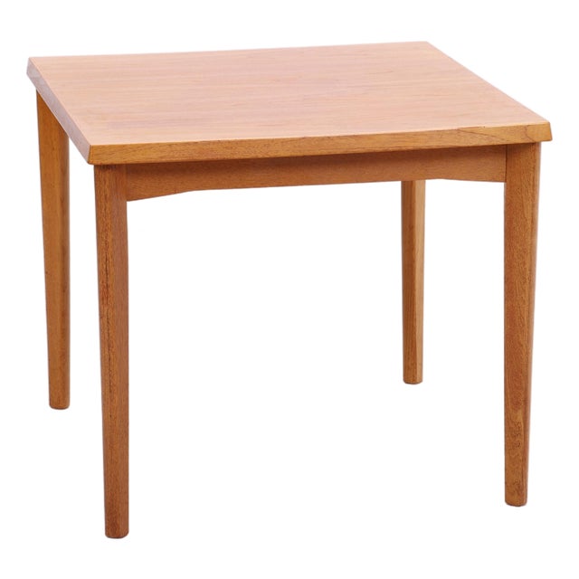 Vintage Extendable Teak Dining Table by Burchardt-Nielsen, 1960s For Sale