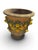 Italian Glazed Terracotta Garden Urns, 1950s, Set of 2 For Sale - Image 6 of 13