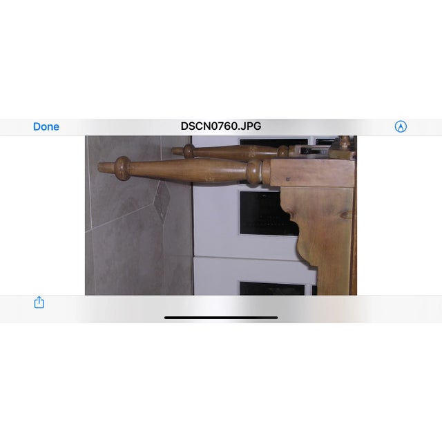 Antique Pine Farm Table For Sale In New York - Image 6 of 13