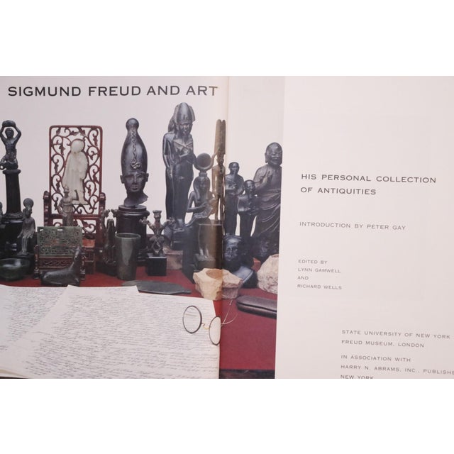 Sigmund Freud and Art, His Personal Collection of Antiquities, with an introduction by Peter Gay. Hardcover book with...
