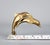 Mid 20th Century Vintage Solid Brass Dolphin Figurine For Sale - Image 5 of 5