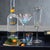 Aperitivo Triangular Martini Glass- Luster w/ Gold Rim - Set Of Four The Aperitivo Triangular collection is a stylish...