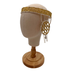Chiseled Gilt Bronze Crown With Medallions, Signed St. Louis Paris