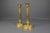 Antique French Brass Candlesticks with Floral Motifs, 1920s, Set of 2 For Sale - Image 18 of 18