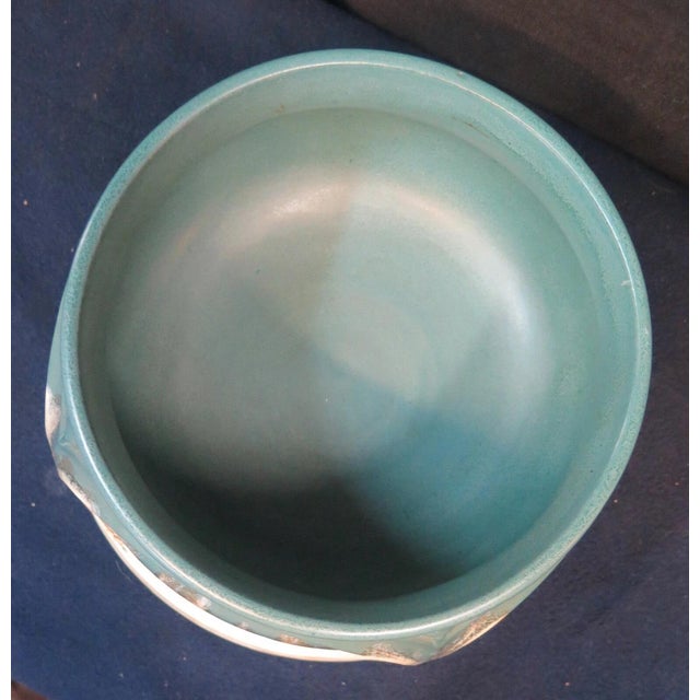 Art Deco Early 20th Century Continental Art Deco Pottery Centerpiece For Sale - Image 3 of 12