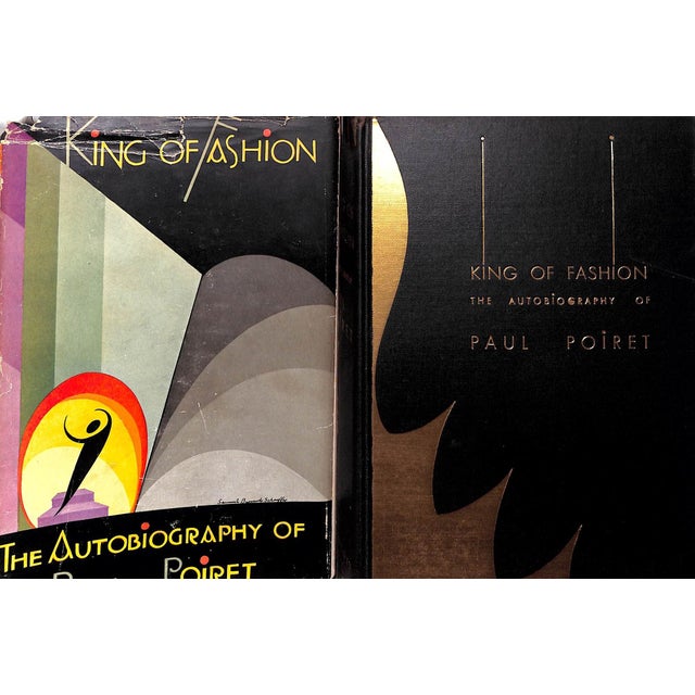Paper 'King of Fashion: The Autobiography of Paul Poiret" 1931 Poiret, Paul For Sale - Image 7 of 12