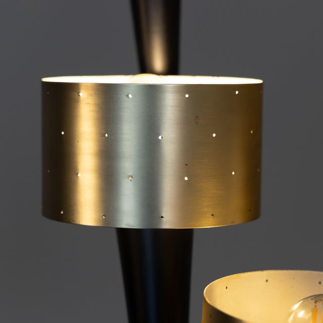 Vintage German Brass Floor Lamp, 1950s For Sale - Image 9 of 18
