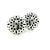1990s Pair of John Hardy Estate Large Button Clip on Earrings 1.5" Sterling Silver For Sale In New York - Image 6 of 7