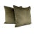 From Perennials is Big Softy in the color Bronze pillow cover. This beautiful bronze brown velvet is made from 100%...