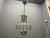 Wrought Iron Murano Glass Light Pendant 1950s For Sale - Image 4 of 10
