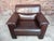 Vintage Dutch Leather Armchair from Leolux For Sale - Image 3 of 3