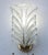 Art Decò Wall Light Trasparent Murano Glass Leave by Barovier E Toso, 1950s For Sale - Image 4 of 13