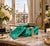 Italian Malachite Box Thorns and Roses Italian Made Gemstone Box For Sale - Image 3 of 15