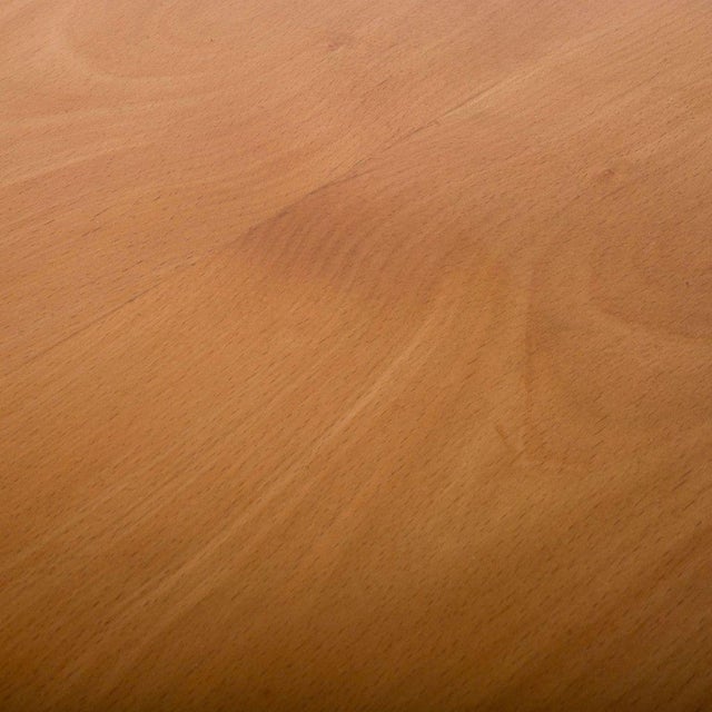 Vintage Shape Dining Table in Wood, 1970s For Sale - Image 6 of 7