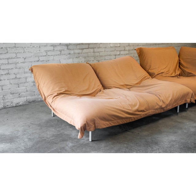 1990s Ligne Roset 'Calin' Modular Sectional Sofa by Pascal Mourgue, 1990s - Two Pieces For Sale - Image 5 of 18