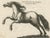 17th Century Jonstonus & Merian, Early Frisian and Hungarian Horse Engraving, 1650, Engraving For Sale - Image 5 of 12