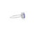 Not Yet Made - Made To Order 3.08Ctw Square Blue Sapphire & Baguette Diamond Statement Ring Size 7 For Sale - Image 5 of 12