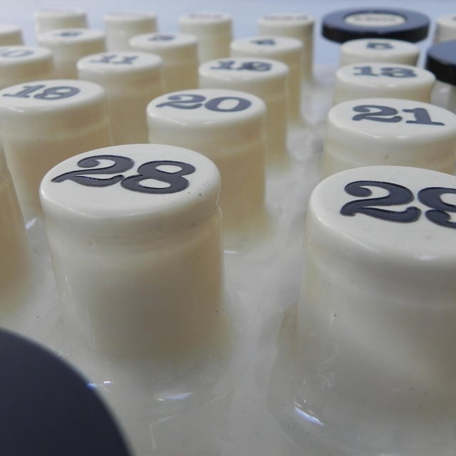 1970s Ring-a-Date Perpetual Calendar with Rings from Giorgio Della Baffa, 1970s, Set of 4 For Sale - Image 5 of 14