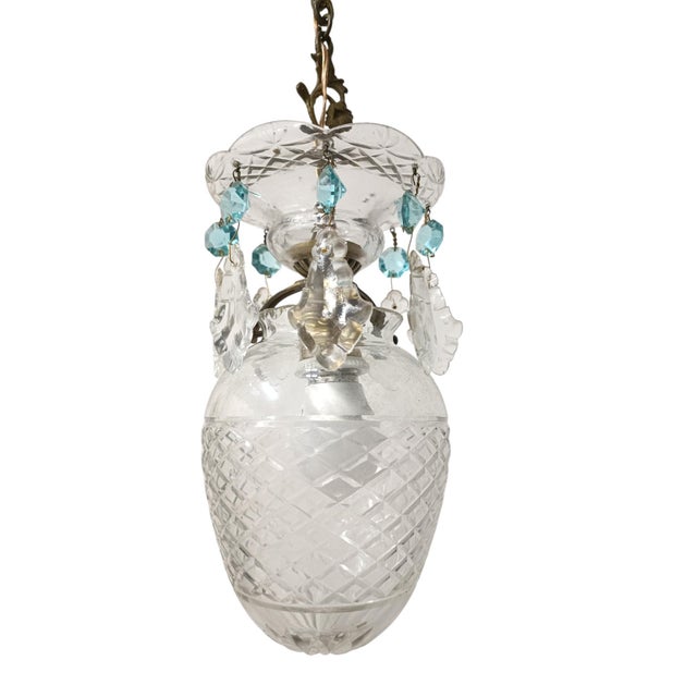 Art Deco Murano Pendant Lamp, 1920s, in Very Good conditions. Designed 1920 to 1949 Up to 250V (Europe/UK Standard).The...